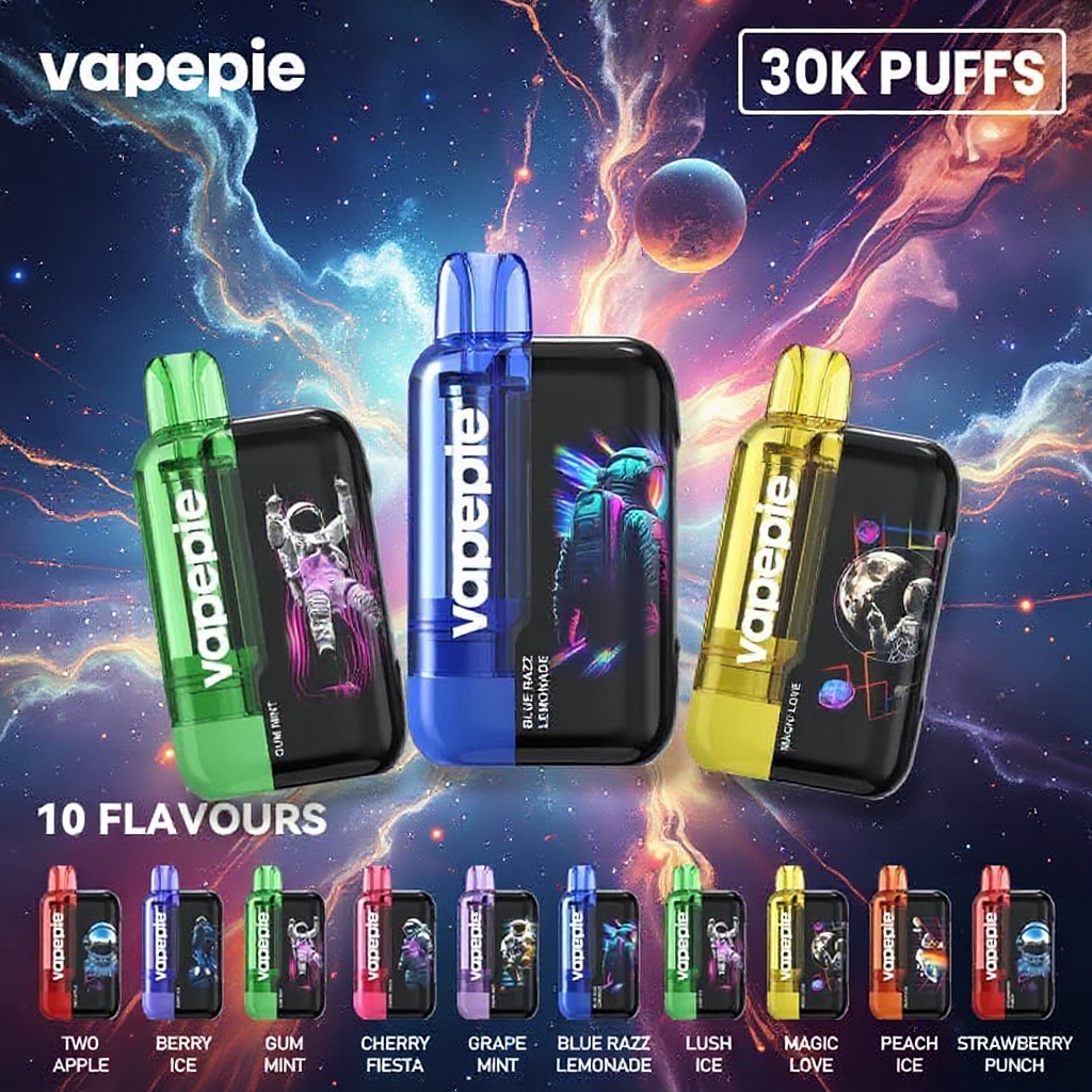 🧑‍🚀🌟VAPEPIE Ultra Phantom 30000 PUFF - Sigaretta elettronica usa e getta ad altissima capacità