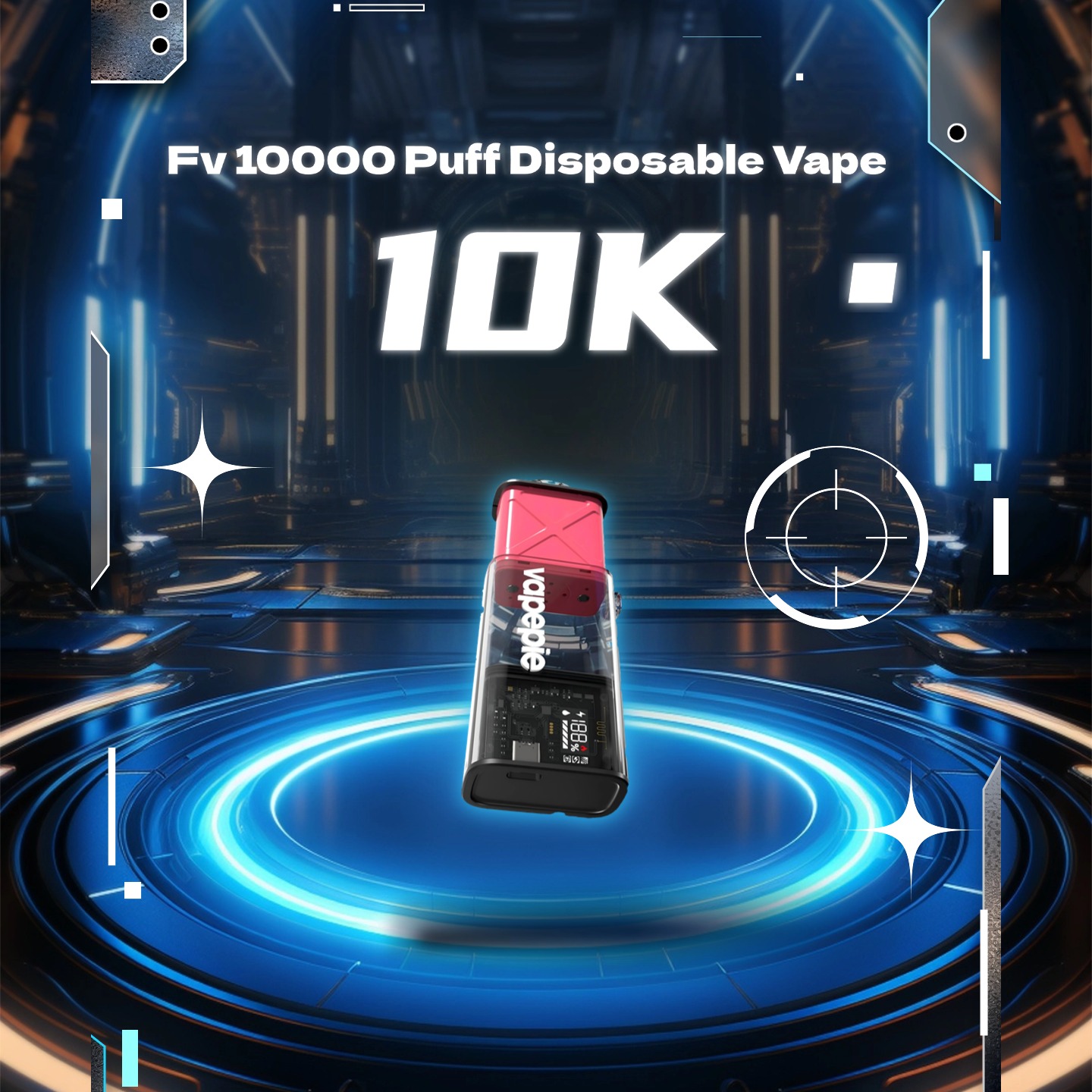 【USA】Vapepie FlexSwitch 10000 Puff Vape | U.S. Warehouse Fast Delivery