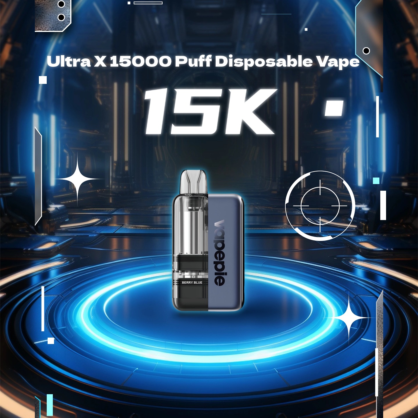 【USA】Vapepie Ultra X 15000 Puff Disposable Vape x TK Edition