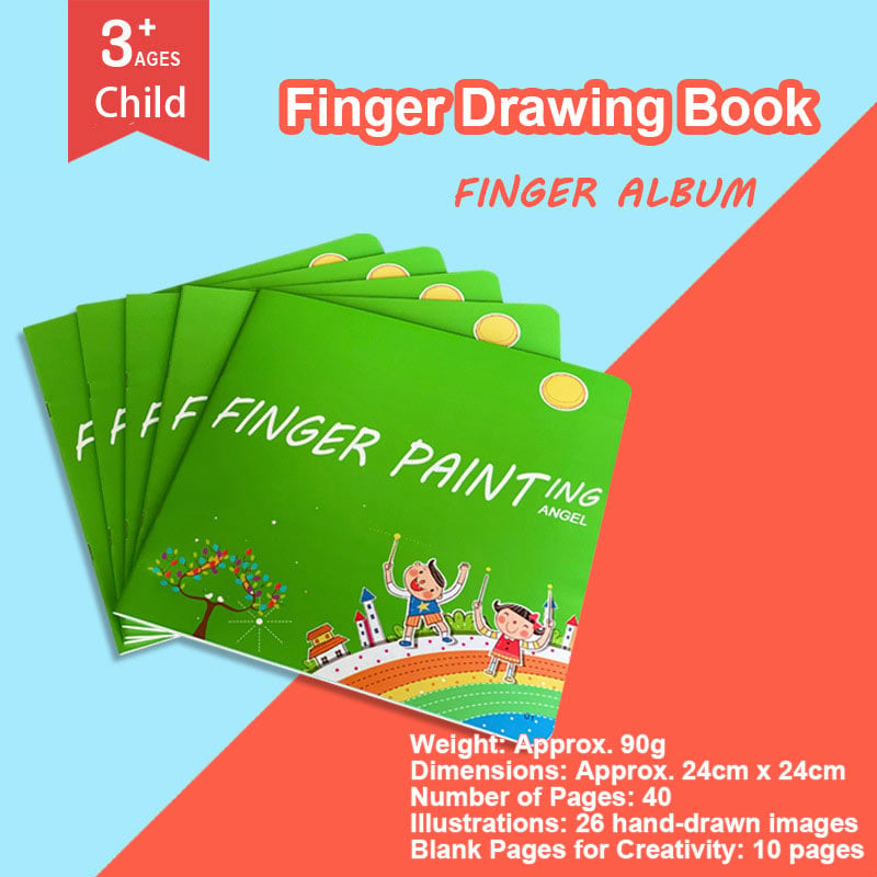 🔥Funny Finger Painting Kit