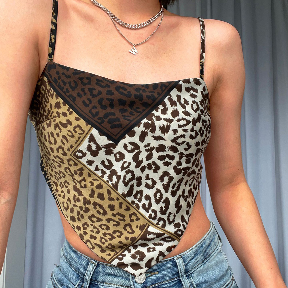 Castillotigo™ Top de tubo con estampado sexy de moda de verano