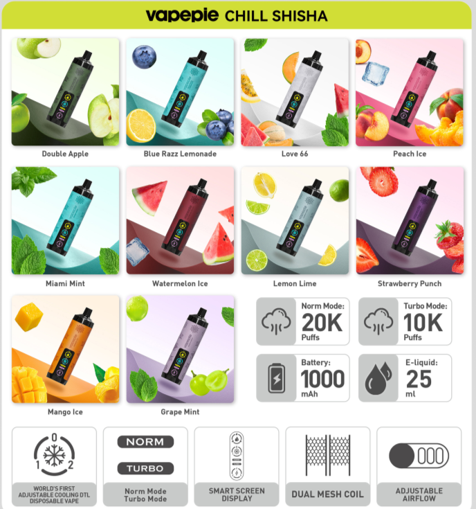 Vapepie AirPush 3-Pack Bundle | High-Performance Disposable Vapes – Global Shipping