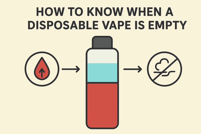 How to Know When a Disposable Vape Is Empty