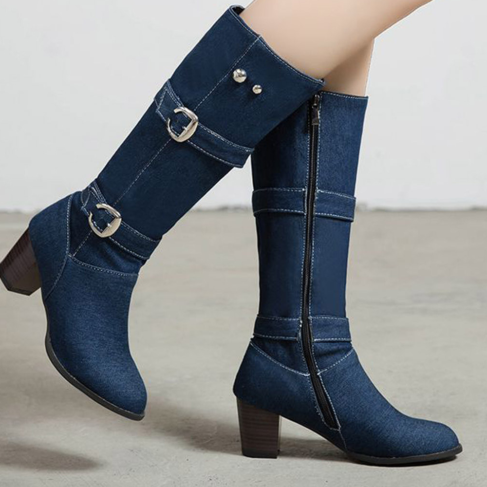 Castillotigo™ Nuevas botas vaqueras de otoño e invierno