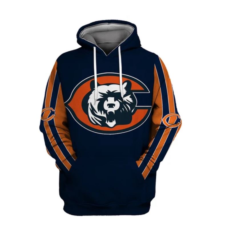 CHICAGO BEARS 3D HOODIE CCBB005