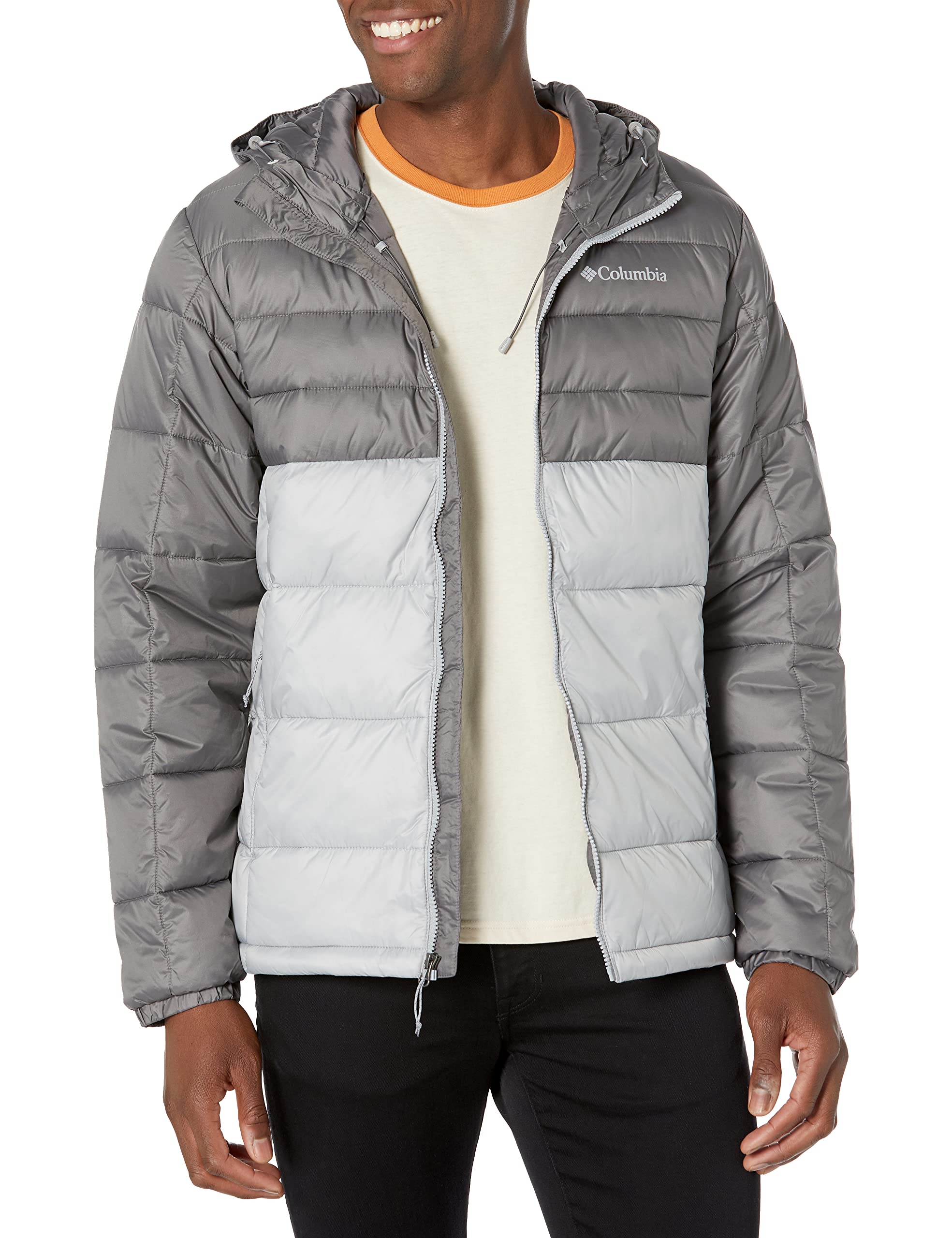 Columbia Chaqueta térmica con capucha para hombre