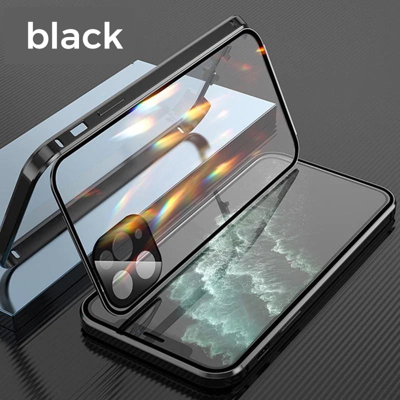 Anti-Snooping Tempered Glass Case for iphone