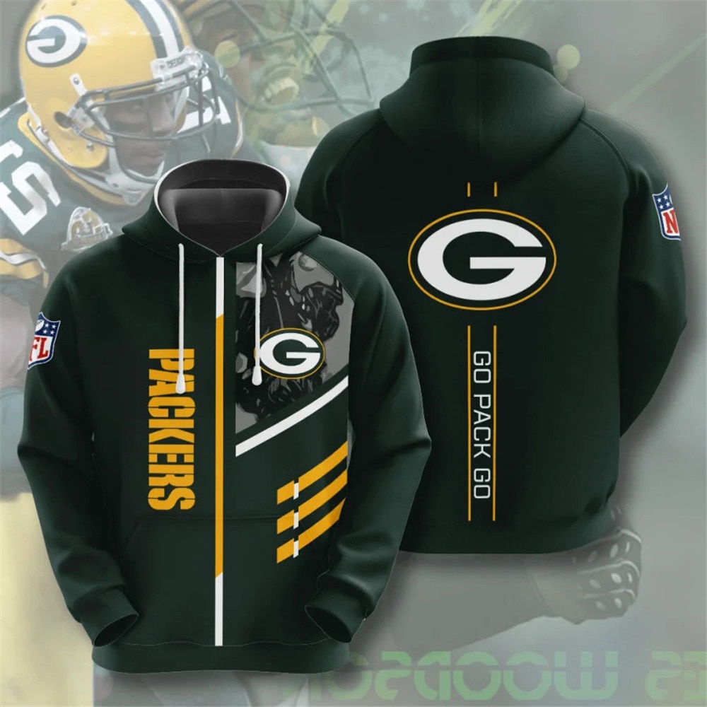 GREEN BAY PACKERS 3D HOODIE GGBBPP009