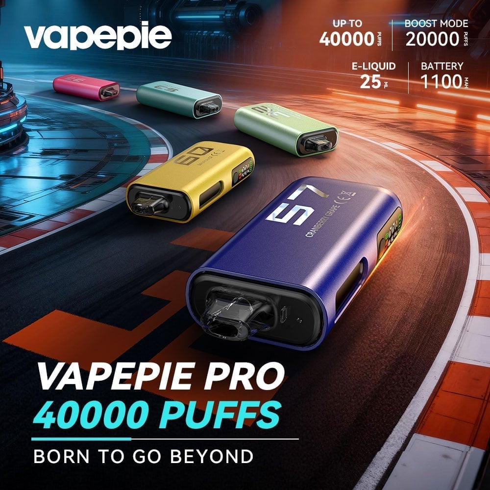 New Arrival | VAPEPIE PRO 40000 Puffs | Lucky Draw Special Edition