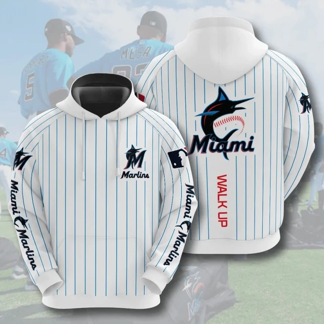 MIAMI MARLINS 3D HOODIES MM003