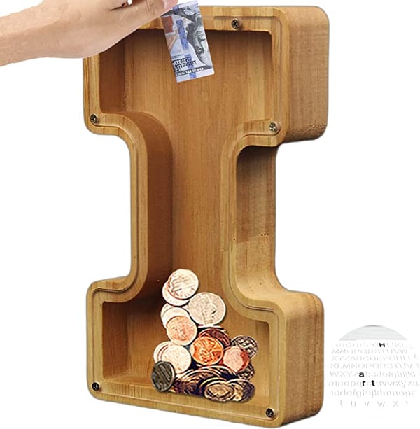 🔥Children's Day Specials - Piggy Bank-Wood Gift For Kids- Buy 2 Free Shipping