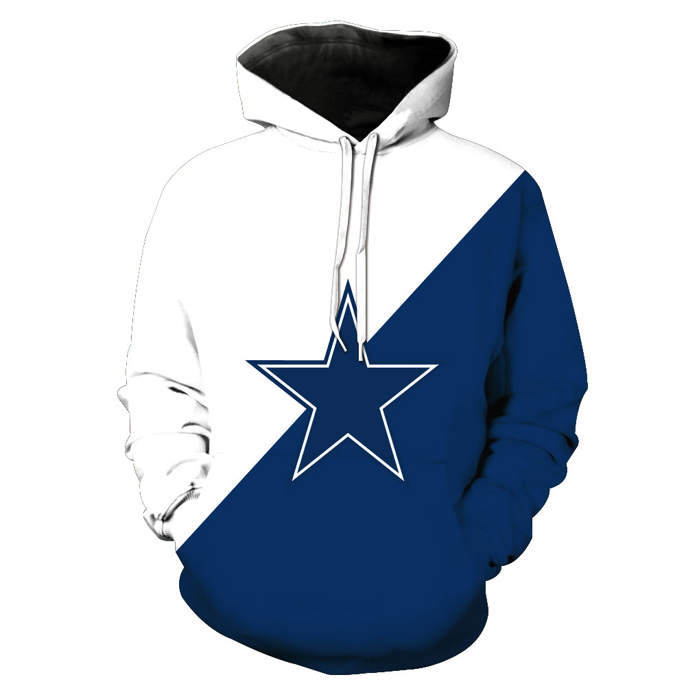 COWBOYS 3D HOODIE 2536