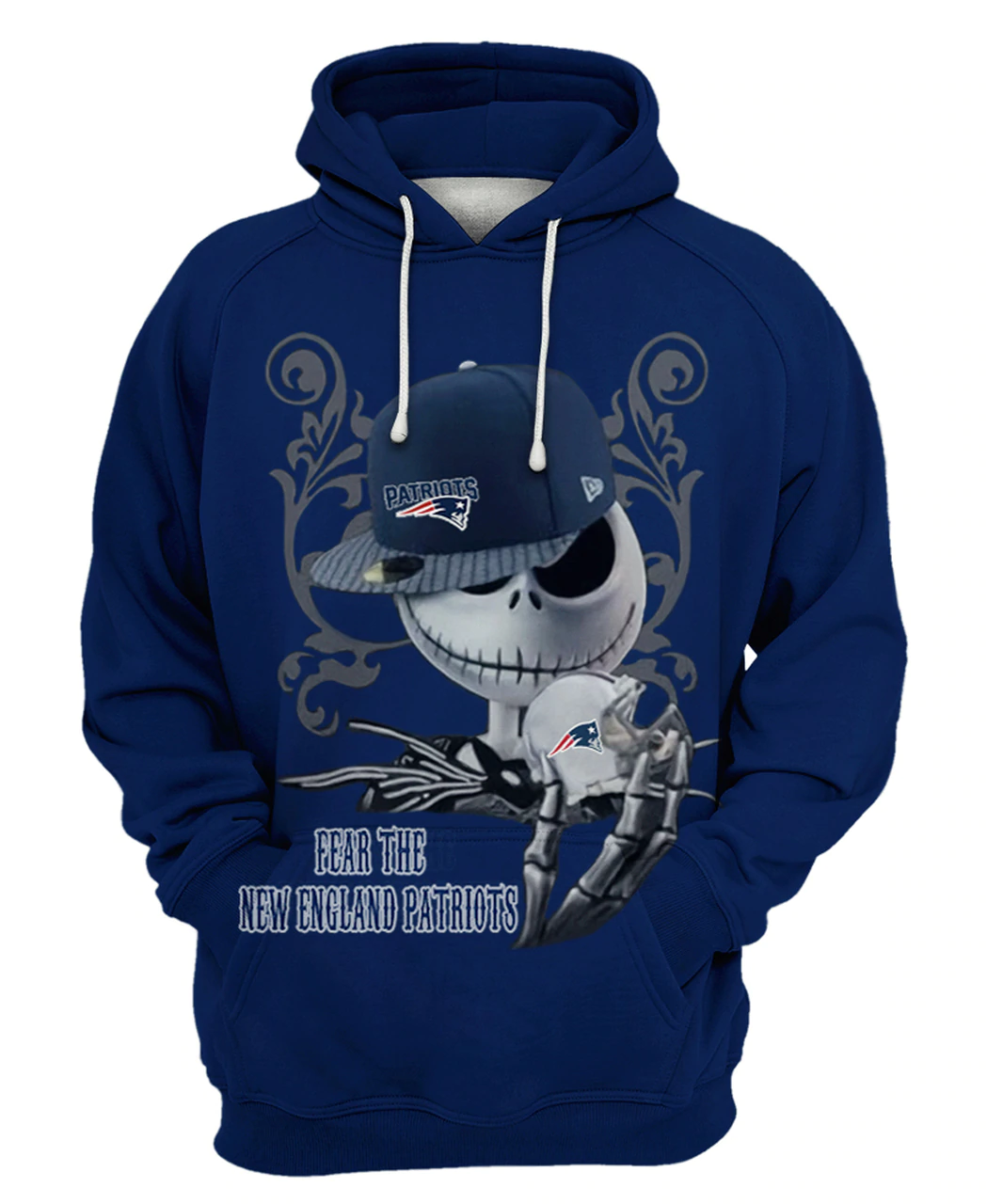 NEW ENGLAND PATRIOTS 3D HOODIE NNEP018