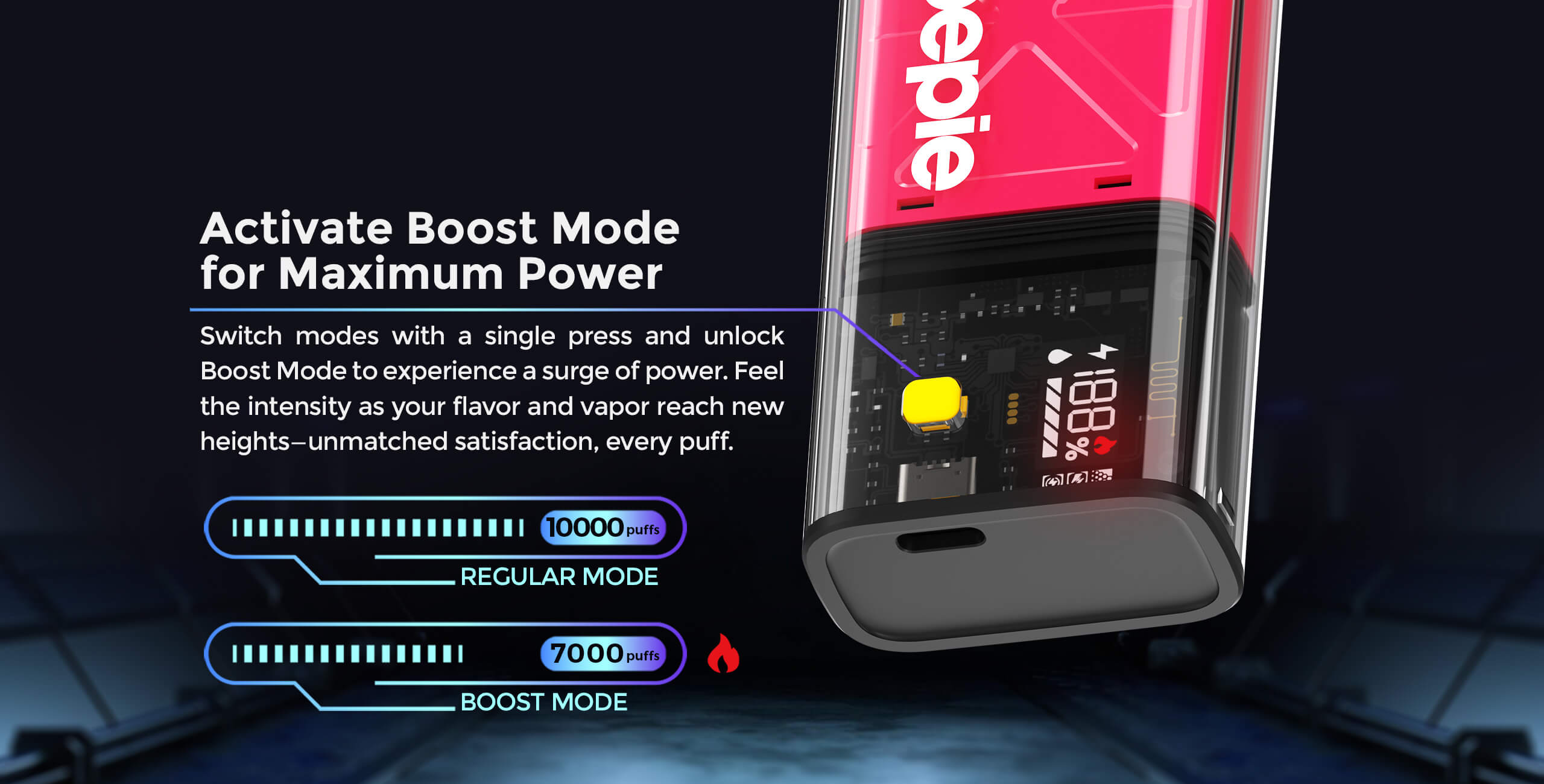 VAPEPIE FlexSwitch 10000 Puffs Replaceable Pod
