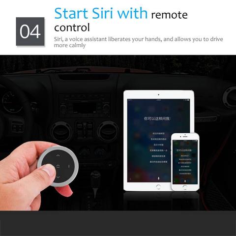 Bluetooth Steering Wheel Mobile Phone Remote Controller for Car