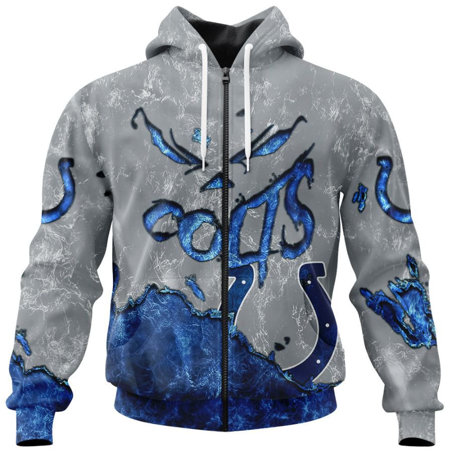 INDIANAPOLIS COLTS 3D HOODIE HALLOWEEN001