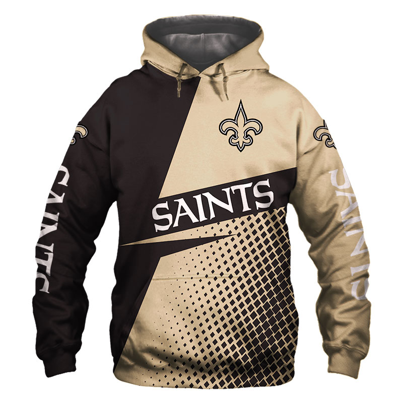 NEW ORLEANS SAINTS 3D HOODIE NNOS006