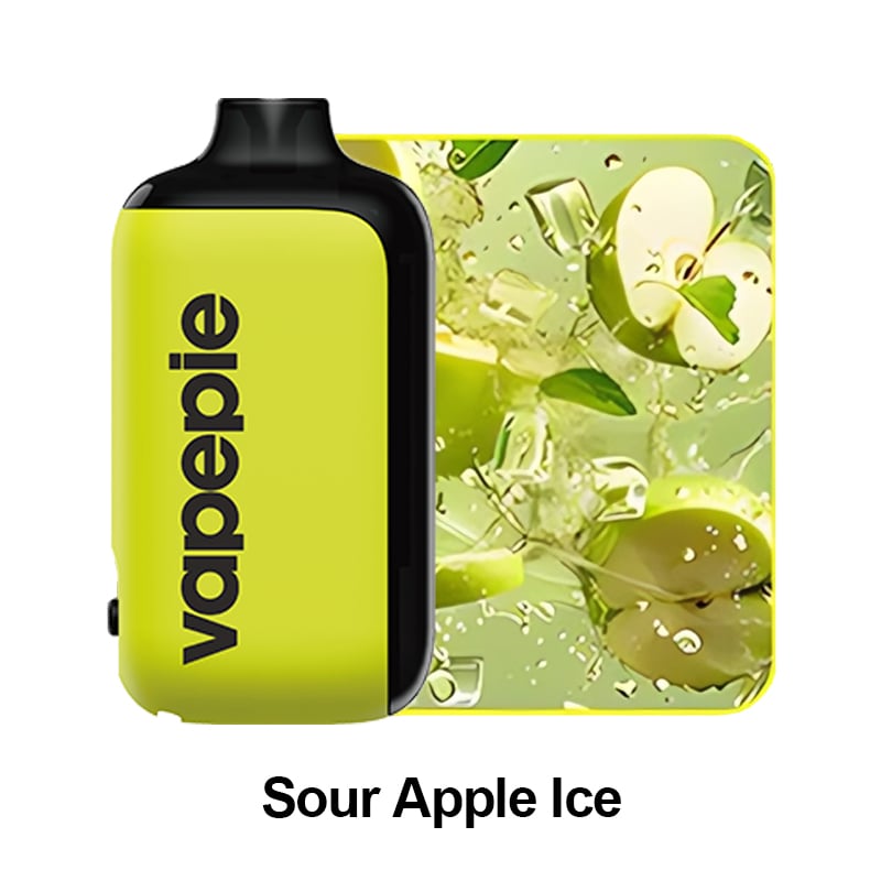 SOUR APPLE ICE & Vapepie AG 15000 PUFFS