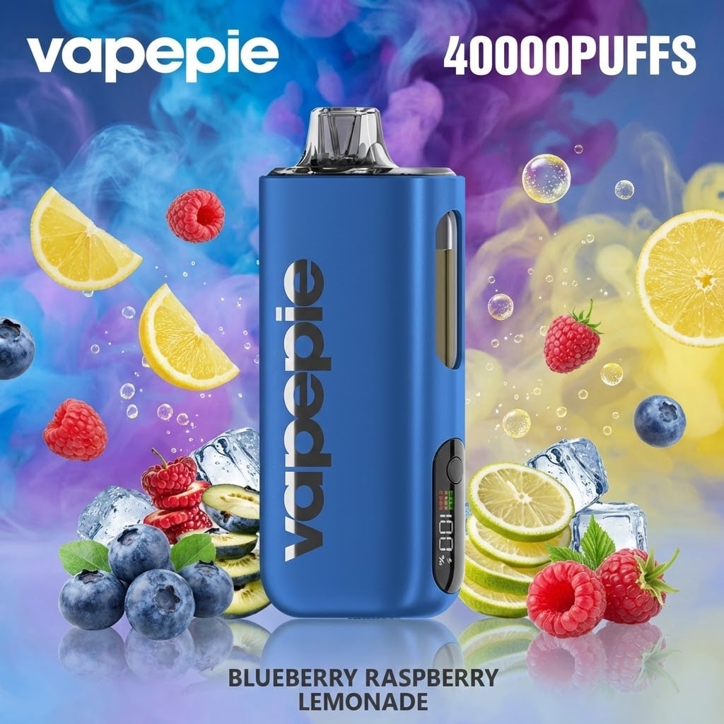 Vapepie Max 40000 – Blueberry Raspberry Lemonade