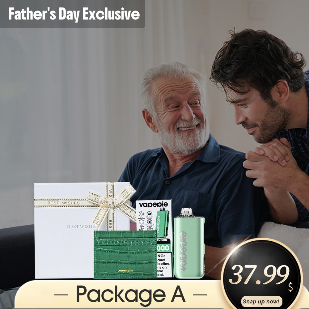 Father’s Day Special Package A | Vapepie Max 40000 Puff Vape + Vapepie Card Holder