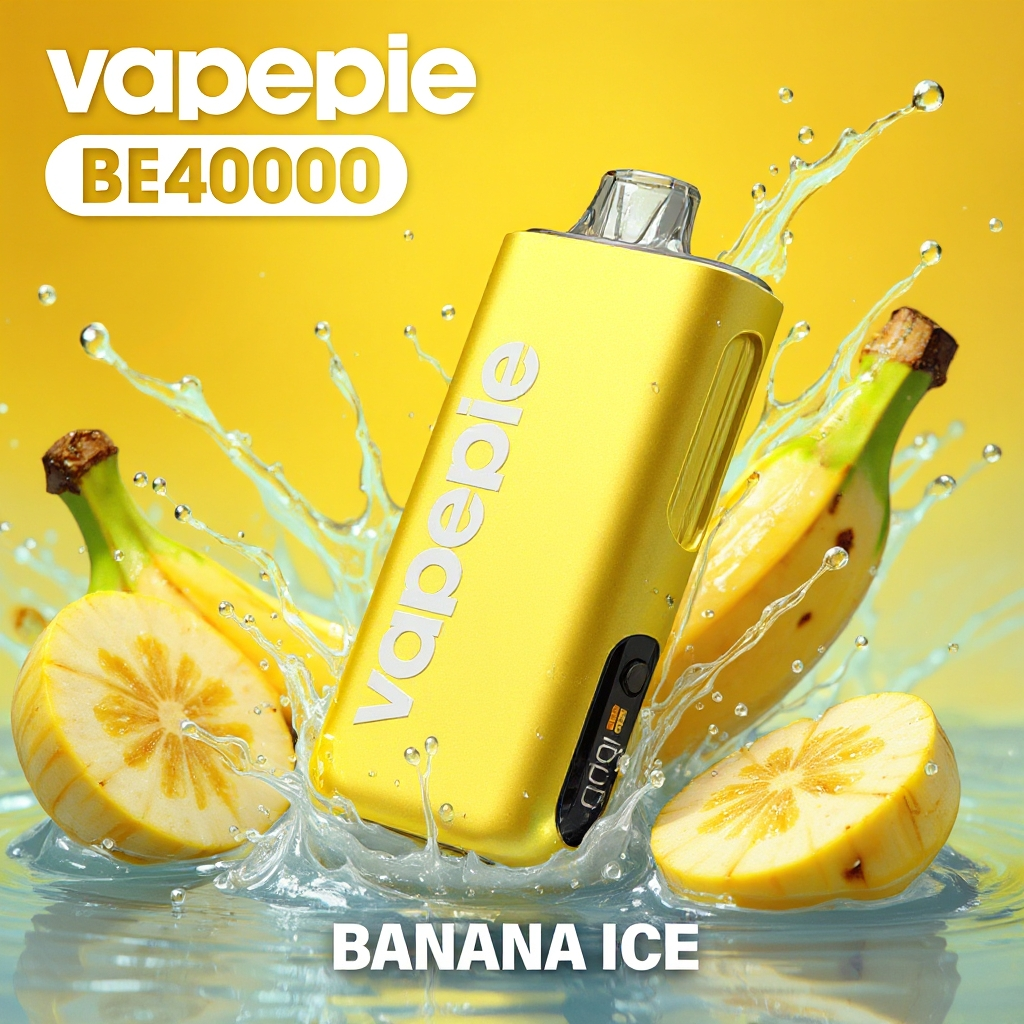 Banana Ice Blizzard y VAPEPIE Max 40000