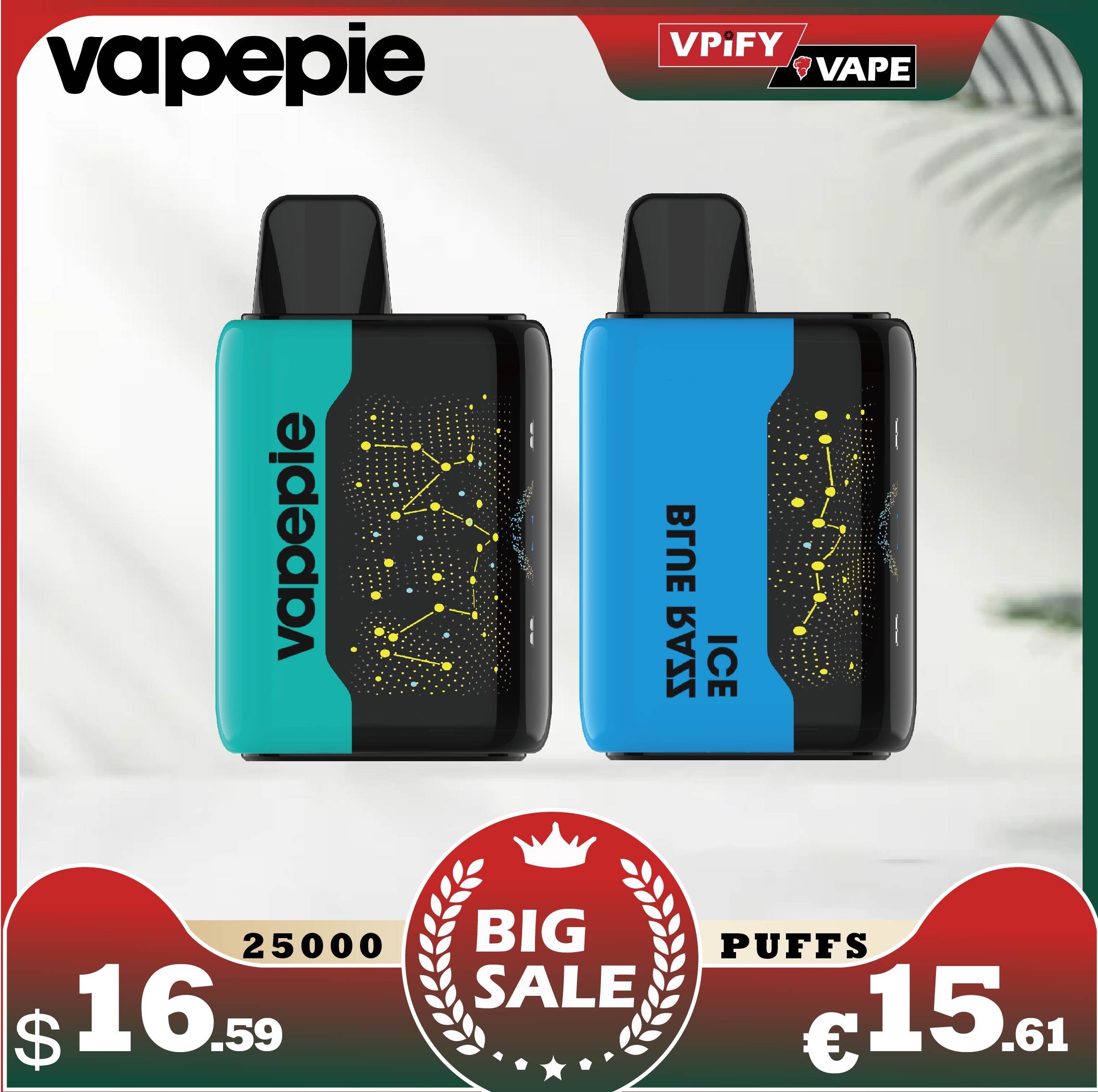 VAPEPIE 25000 PUFFS - Star Sky Curved Screen