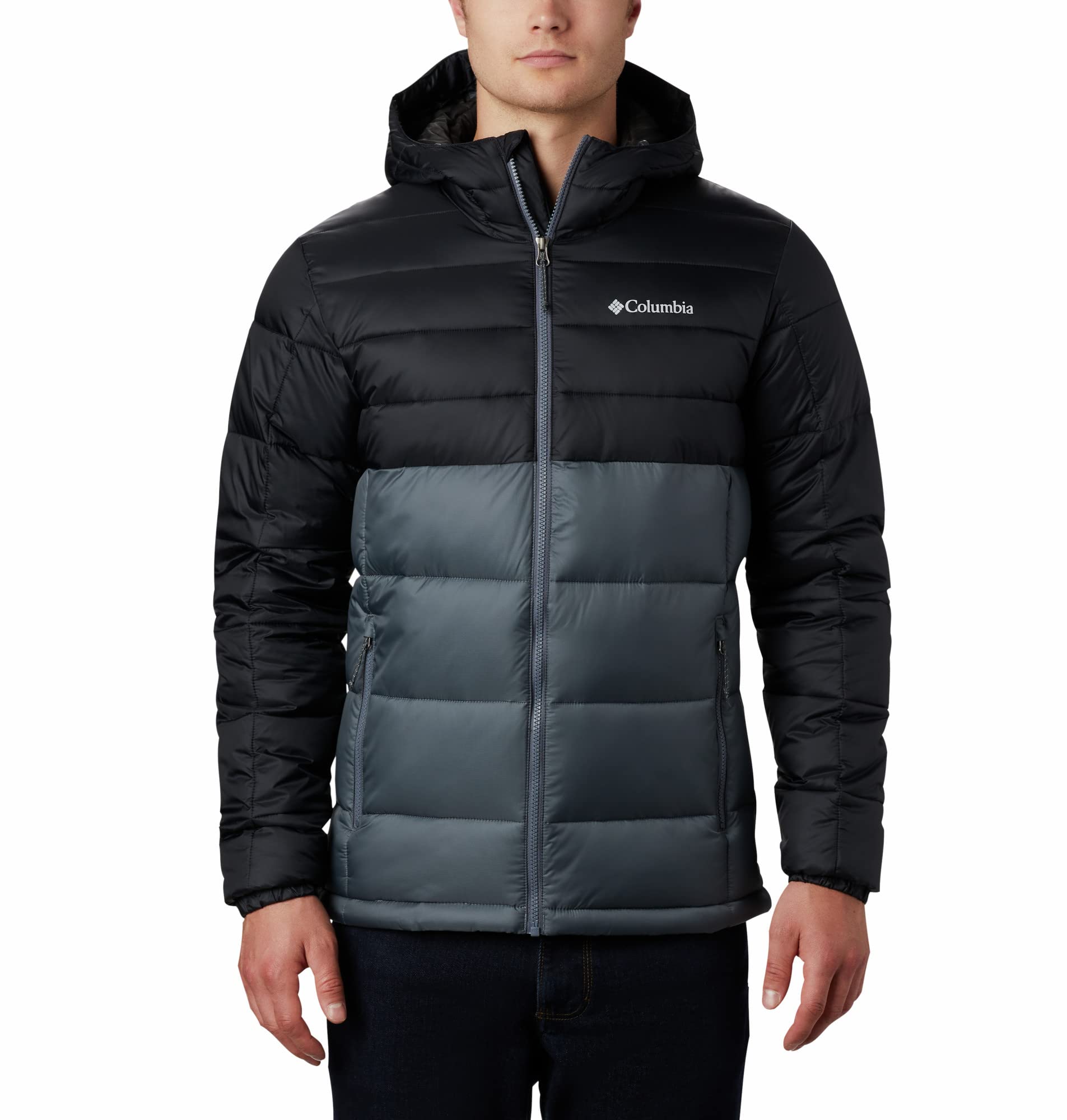 Columbia Chaqueta térmica con capucha para hombre