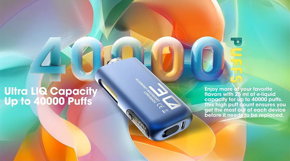 Vapepie Max 40000 Puffs High-Capacity Vape
