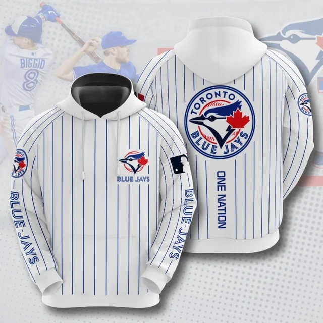 TORONTO BLUE JAYS 3D HOODIES TBJ006