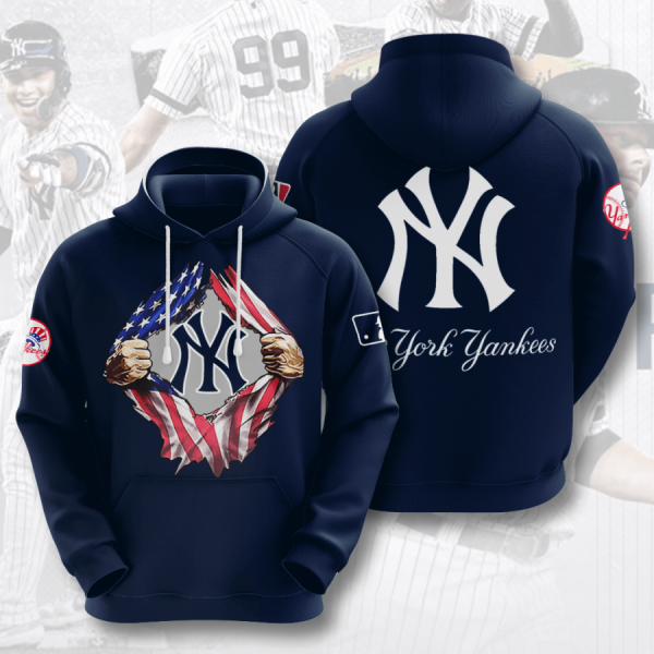 NEW YORK YANKEES 3D HOODIES ABC011