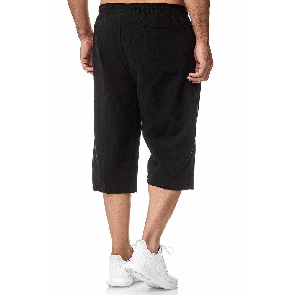 Castillotigo™ pantalones casuales de lino de algodón para hombres