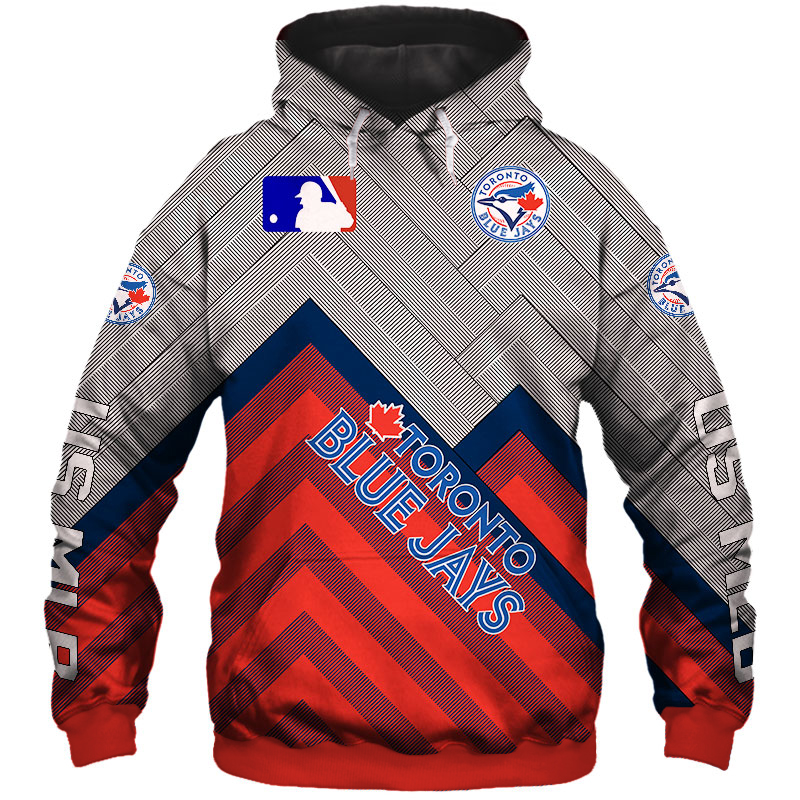 TORONTO BLUE JAYS 3D HOODIES TBJ002