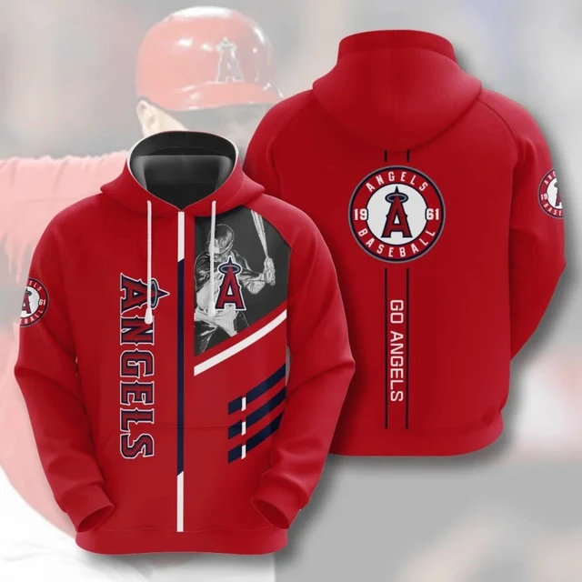 LOS ANGELES ANGELS 3D HOODIES LAA007