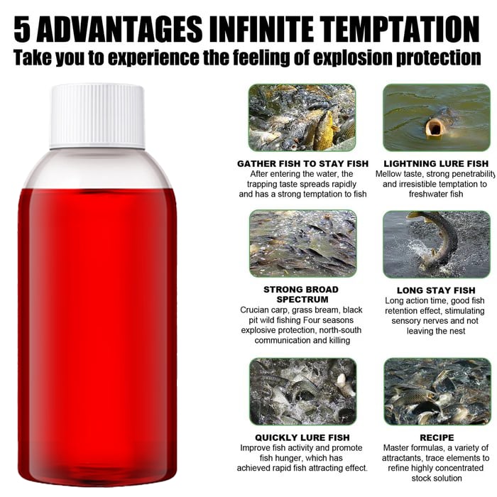 🔥Red worm Scent Fish Attractants for Baits