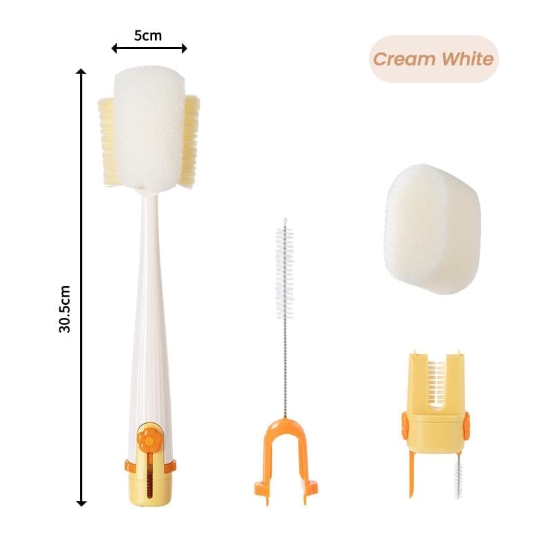 😫LAST DAY 49% OFF - Stop the Hidden Germs!🧴5-in-1 Bottle Cleaning Brush (Multifunctional)