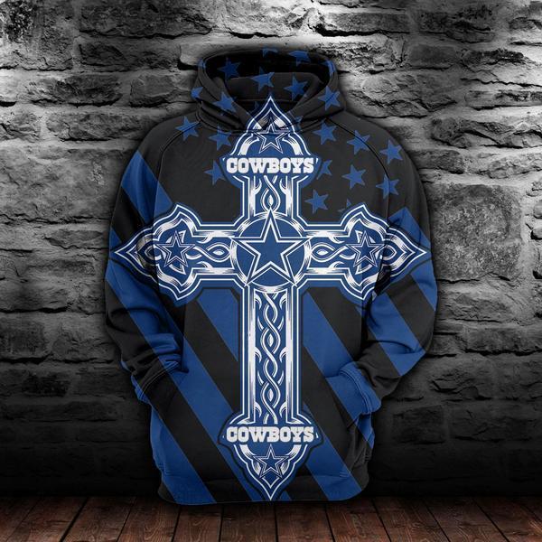 COWBOYS 3D HOODIE UNIQUE 34