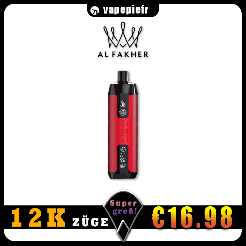 Al Fakher 12K Puffs Soundwaves- （Begrenzter Vorrat verfügbar!⏳）