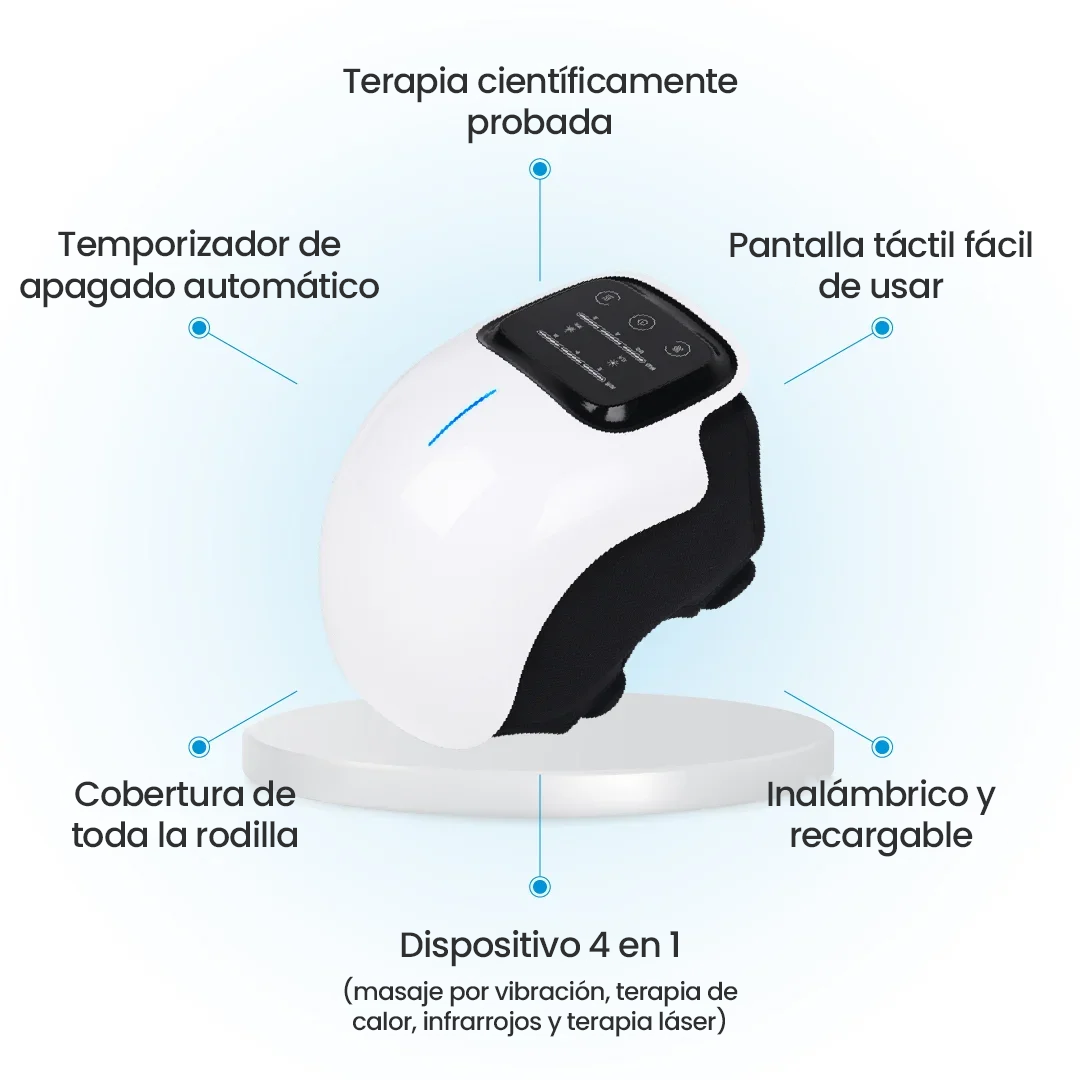 Masajeador de rodillas con calefacción inteligente