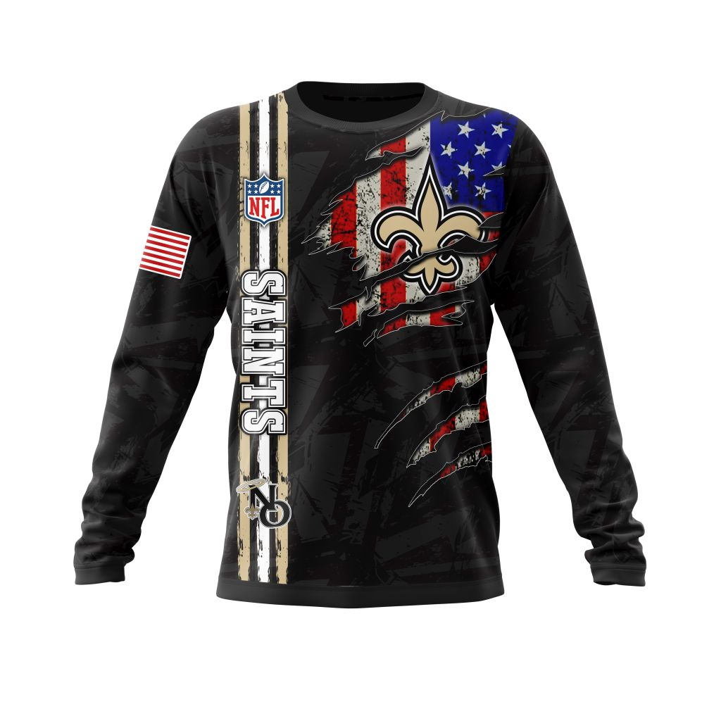 NEW ORLEANS SAINTS 3D HOODIE SKULL0802