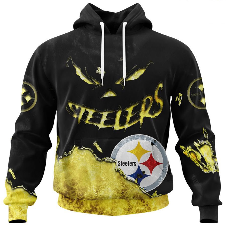 PITTSBURGH STEELERS 3D HOODIE HALLOWEEN001