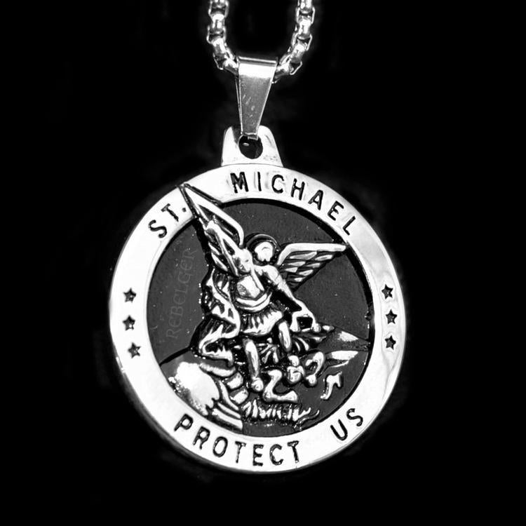 St Michael Protect Us Necklace