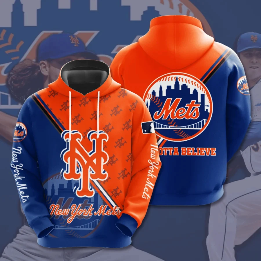 NEW YORK METS 3D HOODIES NYM011