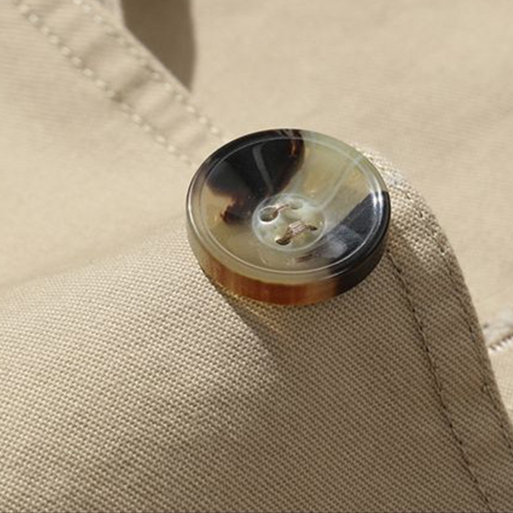 Castillotigo™ Gabardina informal de negocios de longitud media para hombre 2022