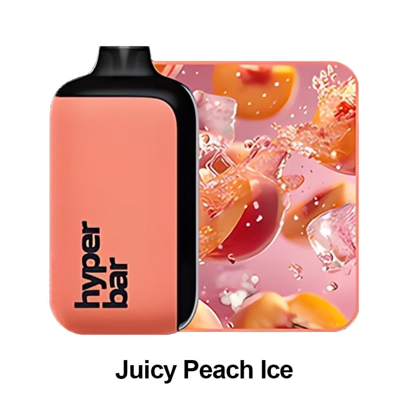 JUICY PEACH ICE &Hyperbar PX 15000 PUFFS