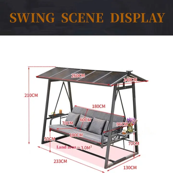 OUTDOOR SWINGS -（ FREE SHIPPING-PURCHASE ONLY ONE PER PERSON）