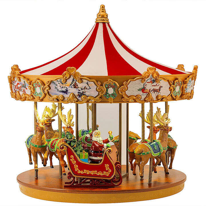 💝Último día Compre 1 y llévese 1 gratis-Mr. Christmas Very Merry Carousel