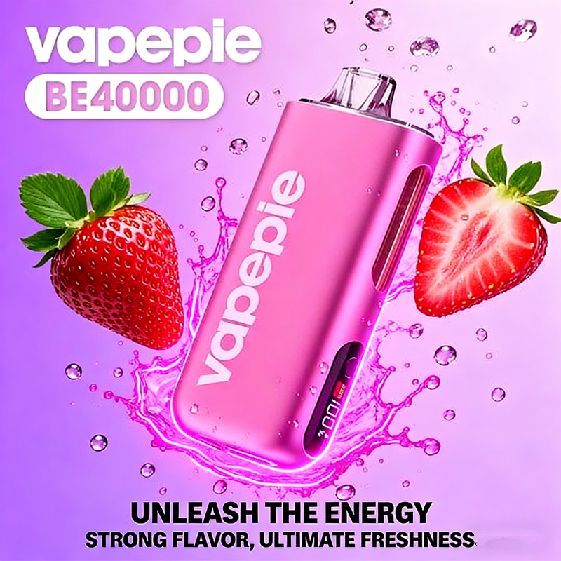 Vapepie Max 40000 -Strawberry Punch