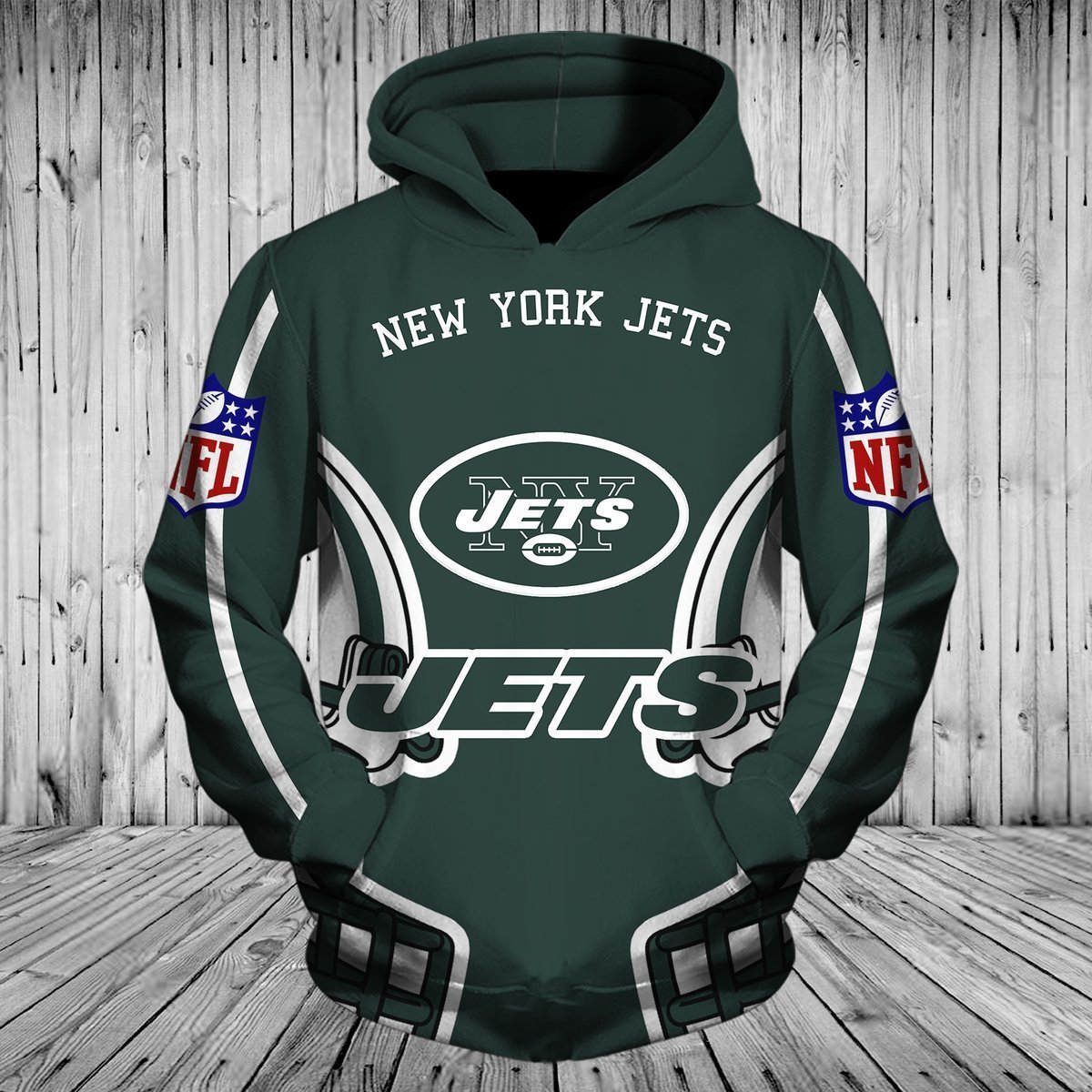 JETS 3D HOODIE 28