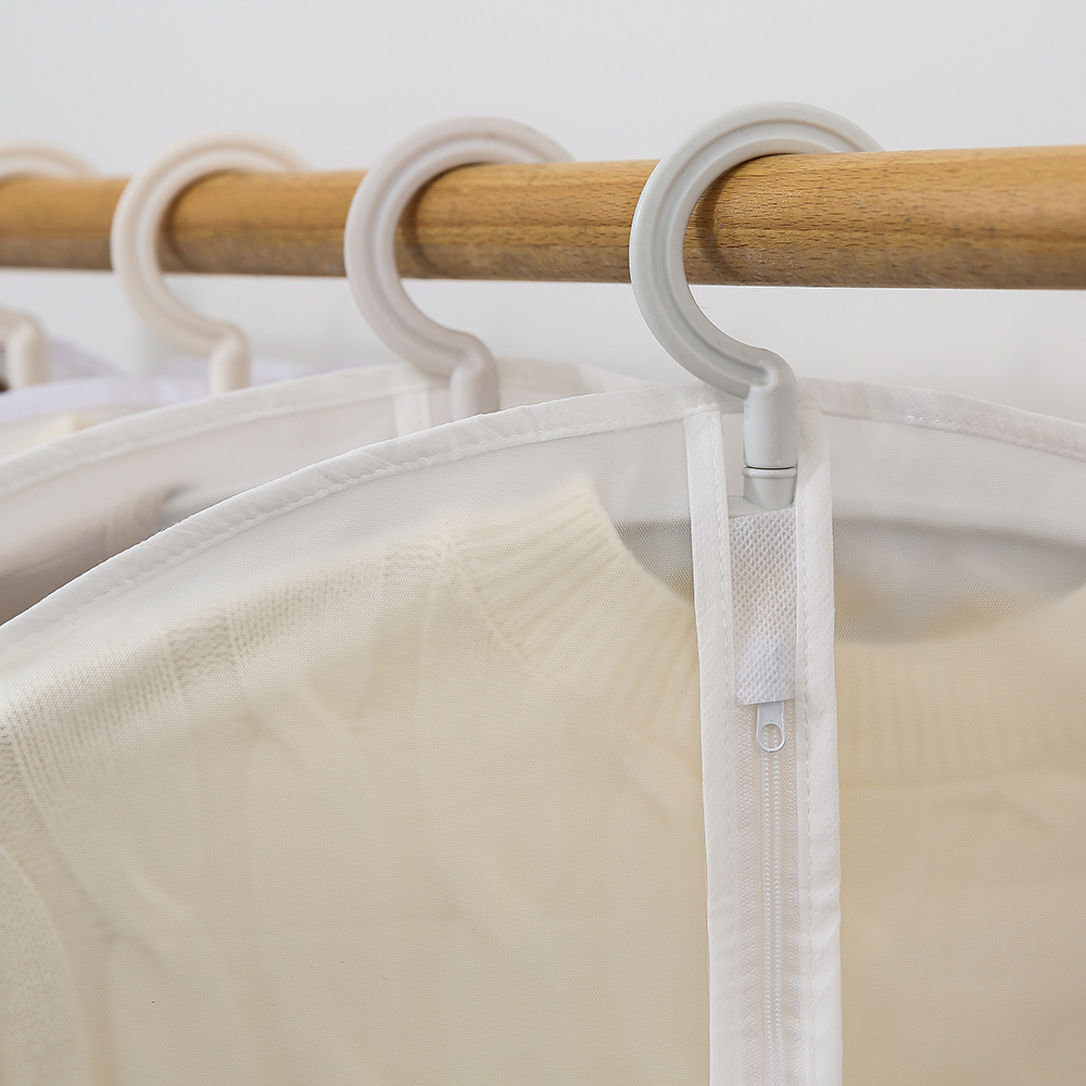 Clothing Dust Cover Hanging Garment Bag (5 Pcs)