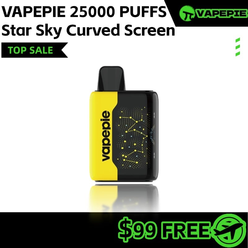 VAPEPIE 25000 PUFFS - Star Sky Curved Screen
